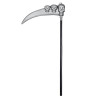Kosa pro smrtku s lebkami 103cm