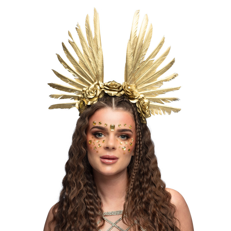 Čelenka bohyně zlatá