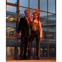 Zlatá čelenka bohyne