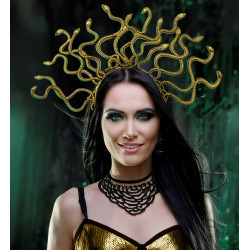 Čelenka medůza zlatá