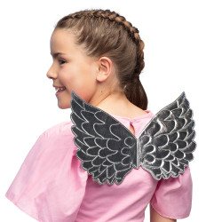 Strieborné anjelské krídla