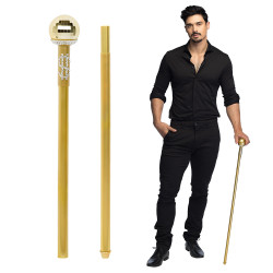 Zlatá hůlka se znakem dolaru