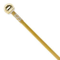 Zlatá hůlka se znakem dolaru