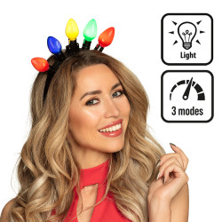 LED svítící čelenka žárovky