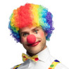 Paruka klaunská multikolor kudrnatá