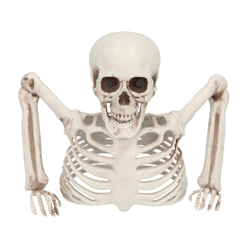 Dekorácia vynárajúca sa kostra 20 cm