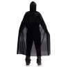 Plášť s kapucí černý 130 cm