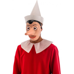 Maska Pinocchio z pevného plastu