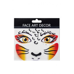 Dočasné tetování leopard