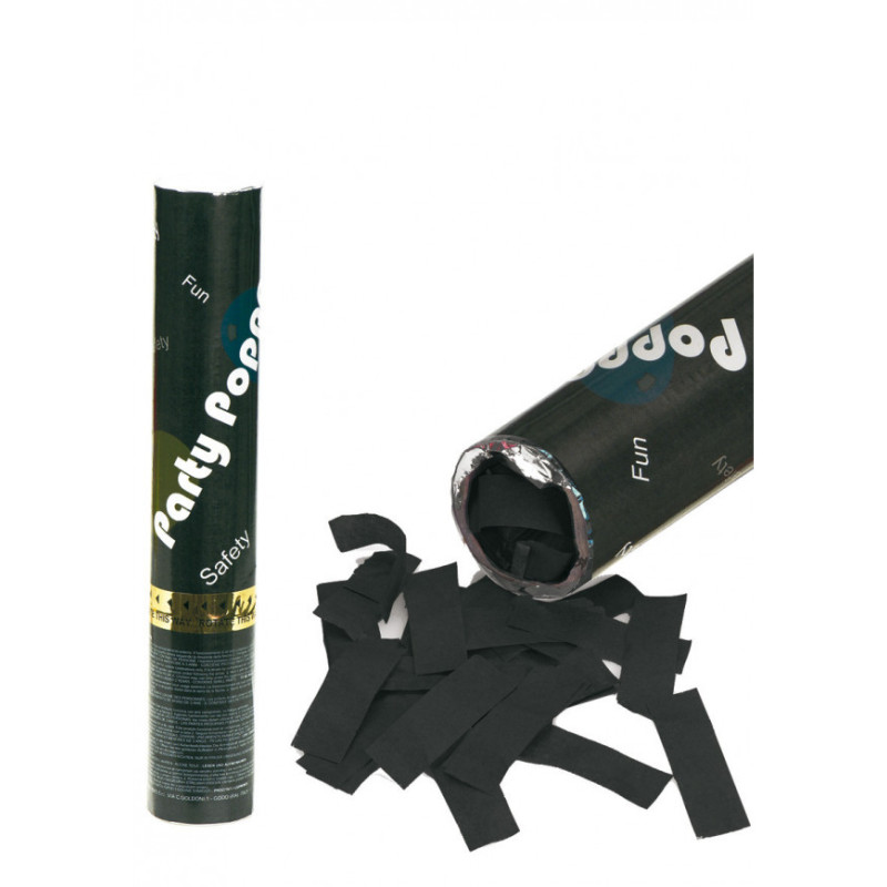 Vystřelující černé konfety