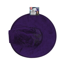 Fialový čarodějnický klobouk