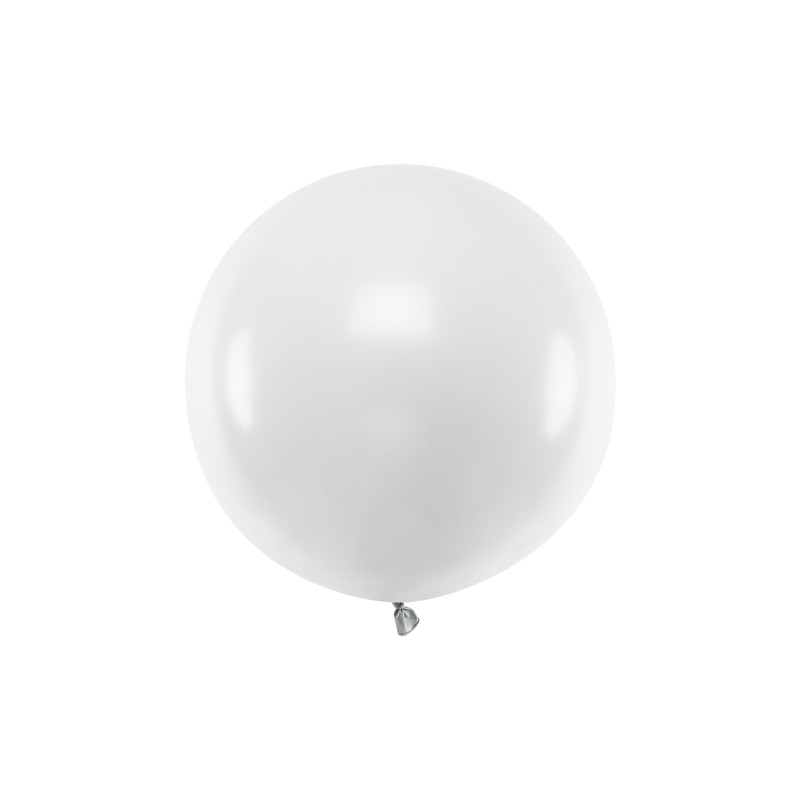 Latexový balónek čistě bíly 60 cm