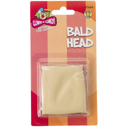 Latexová plešatá čiapka v telovej farbe