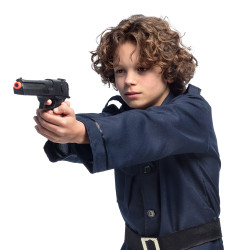 Hračka policajná pištoľ (21 cm)