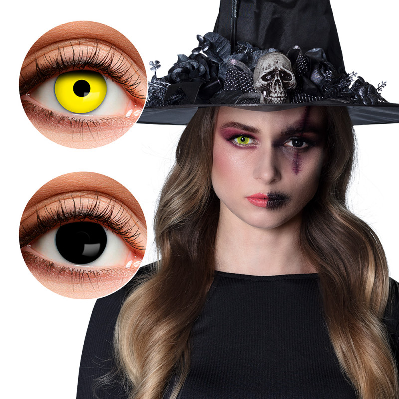 Kontaktné šošovky Crazy Witch