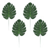 Dekorační palmové listy 4 ks 33 x 17 cm