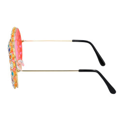 Hippie okuliare s kamienkami