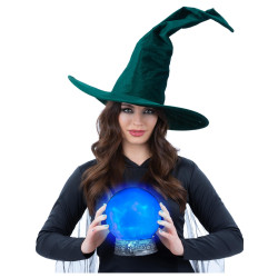 Žiariaca a hudobná krištáľová guľa