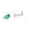 Fóliový balónek Dinosaurus