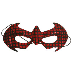 Škraboška superhrdiny motiv pavučina