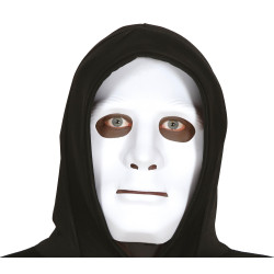 Maska muž bílá PVC