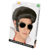 Pánská černá paruka rock´n Roll Elvis