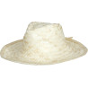 Prírodný letný slamený klobúk
