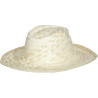 Prírodný letný slamený klobúk
