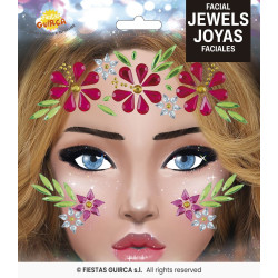 Dočasné havajské tetování motiv květina