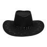 Kovbojský klobúk Savanne, čierny