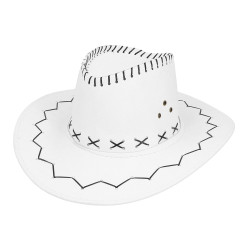 Kovbojský klobúk Savanne, biely