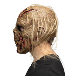 Latexová maska ​​na hlavu Zombie Grumble