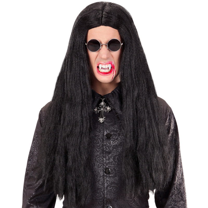 Čierna pánska parochňa EASTBOURNE