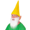 Sada žltého trpaslíka (klobúk, brada, uši)