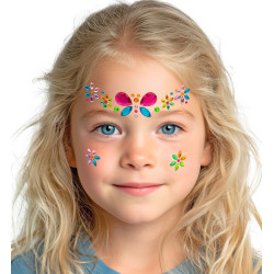 Lepiace kamienky na tvár, motýľ