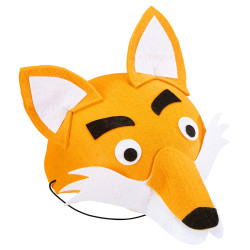 Čepička liška plstěná
