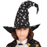 Čarodějnický klobouk s měsícem a hvězdami dětský