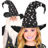 Čarodějnický klobouk s měsícem a hvězdami dětský