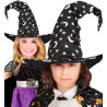 Čarodějnický klobouk s měsícem a hvězdami dětský