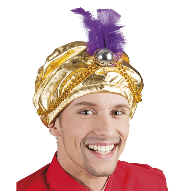 Turban Sultán zlatý