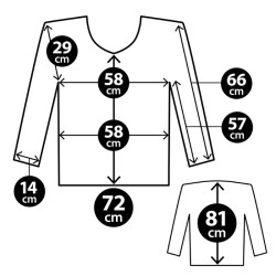 Pirátská košile pánská velikost XL