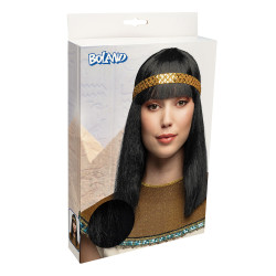 Paruka Kleopatra s čelenkou