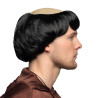 Paruka mnich s pleší černá