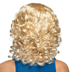 Dámská paruka blond vlnitá