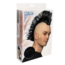 Paruka punk číro černé