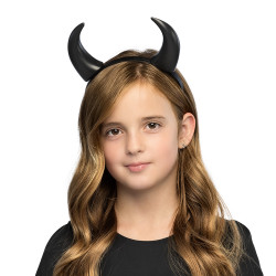 Čertovské rohy plastové černé