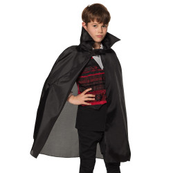 Plášť černý s límcem dětský 75 cm