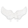 Bílá andělská křídla LED svítící
