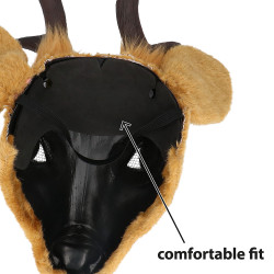 Plyšová maska  jelena