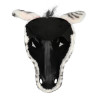 Plyšová maska  zebra